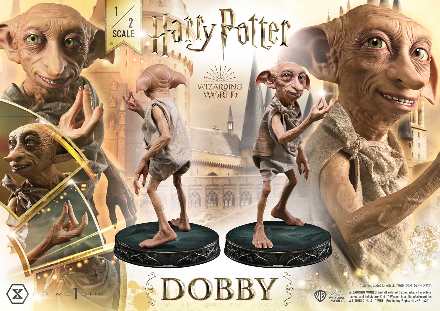 [สั่งจอง]Prime 1 Studio HDMMHP-01 : Dobby 1:2 Scale (Harry Potter)