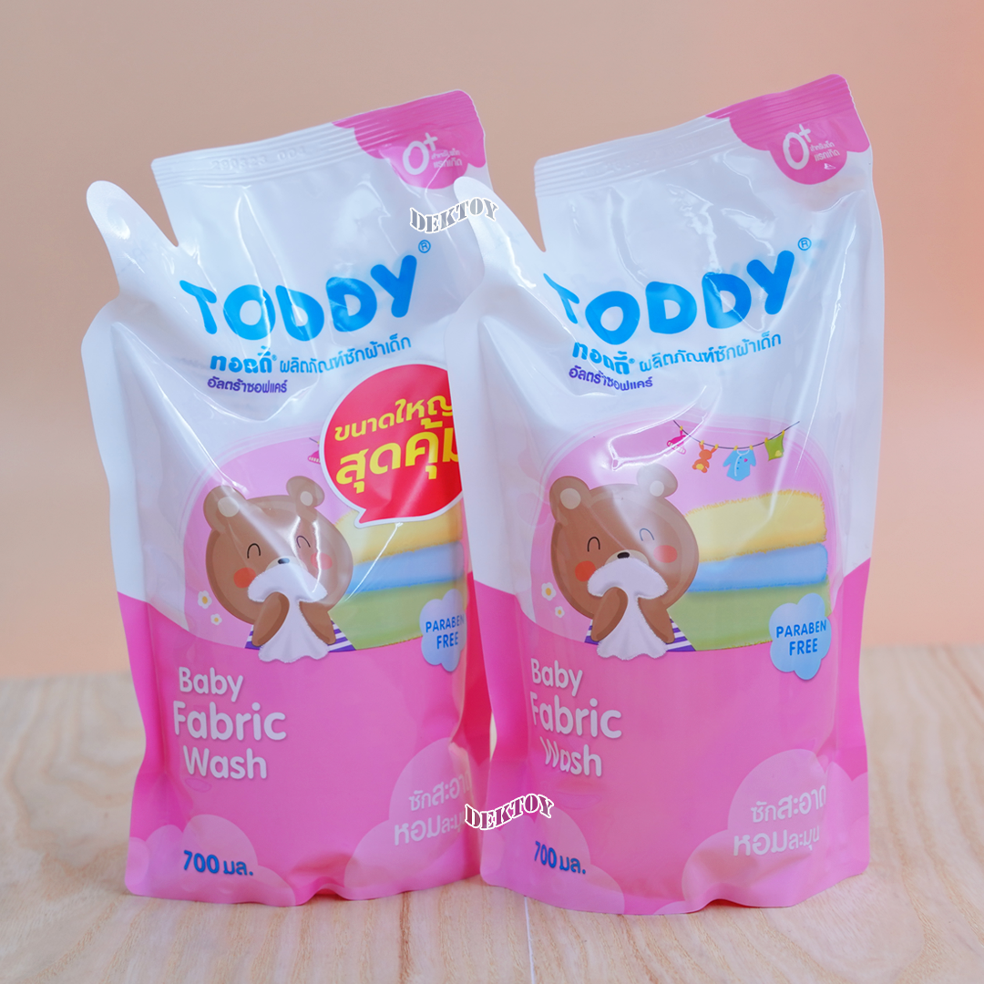 Toddy ทอดดี้ น้ำยาซักผ้าเด็กทอดดี้ซอฟแคร์700มล.