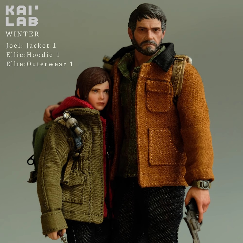 [พร้อมส่ง] Kai lab 1/12 : The last of us - winter suit (for limtoys) -*เฉพาะเซตเสื้อ 3 ตัวเท่านั้น ไม่รวมบอดี้และหัว