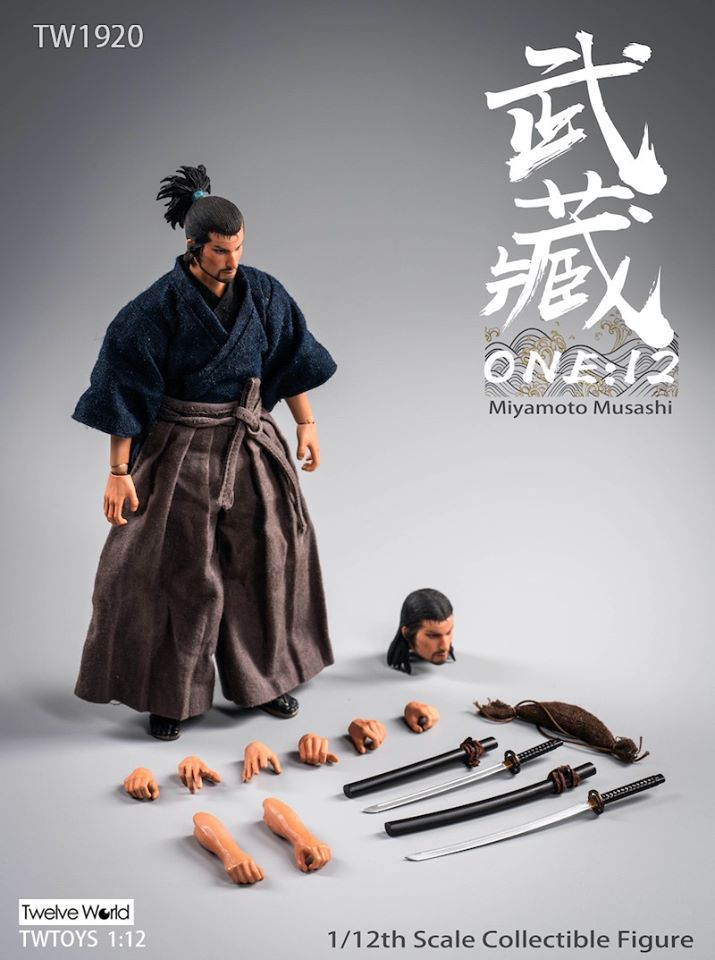 [สั่งจอง] TWTOYS TW1920 1/12 Miyamoto Musashi