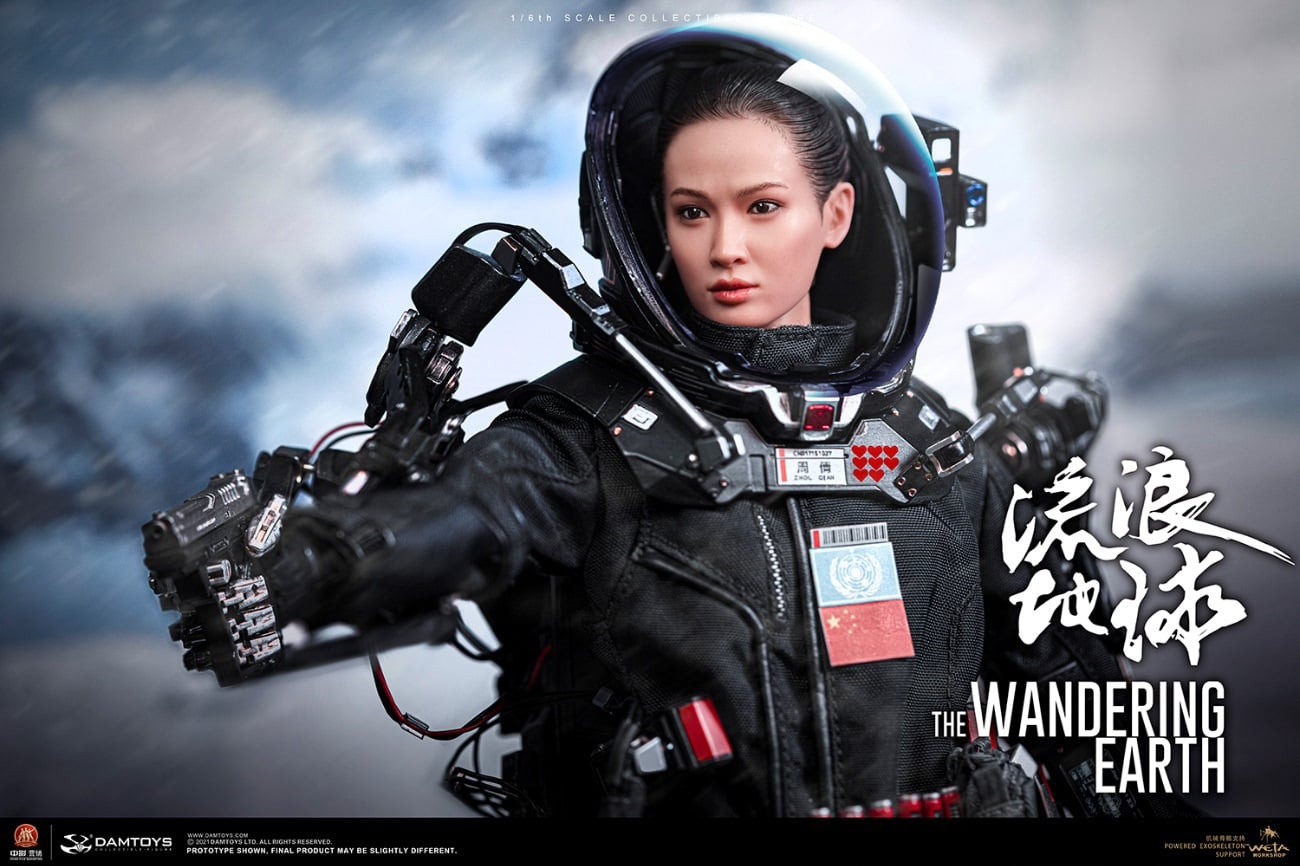 [สั่งจอง]DAMTOYS DMS036 1/6 : CN171-11 rescue unit Zhou Qian collectible figure specially features