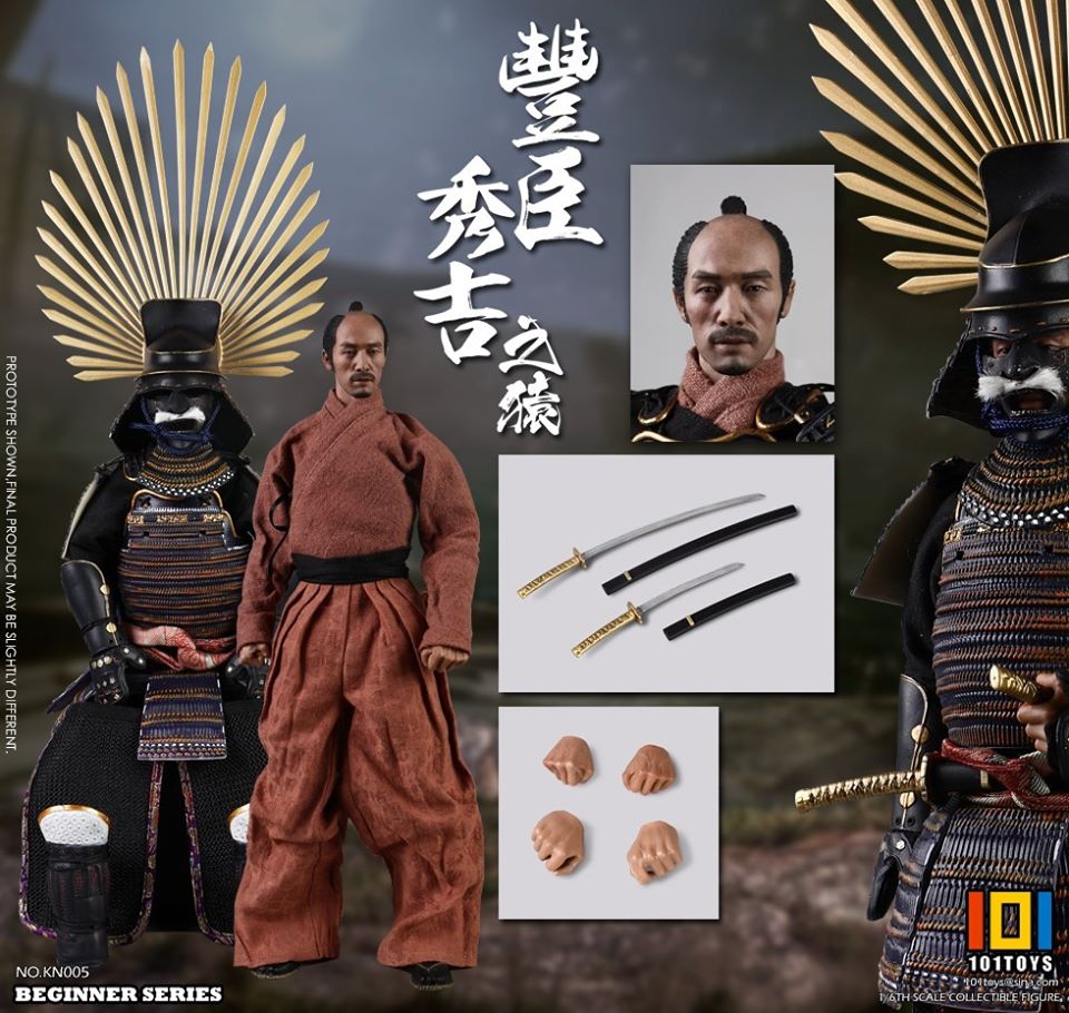 [สั่งจอง] 101TOYS 1/6 BEGINNER SERIES APE - Toyotomi Hideyoshi