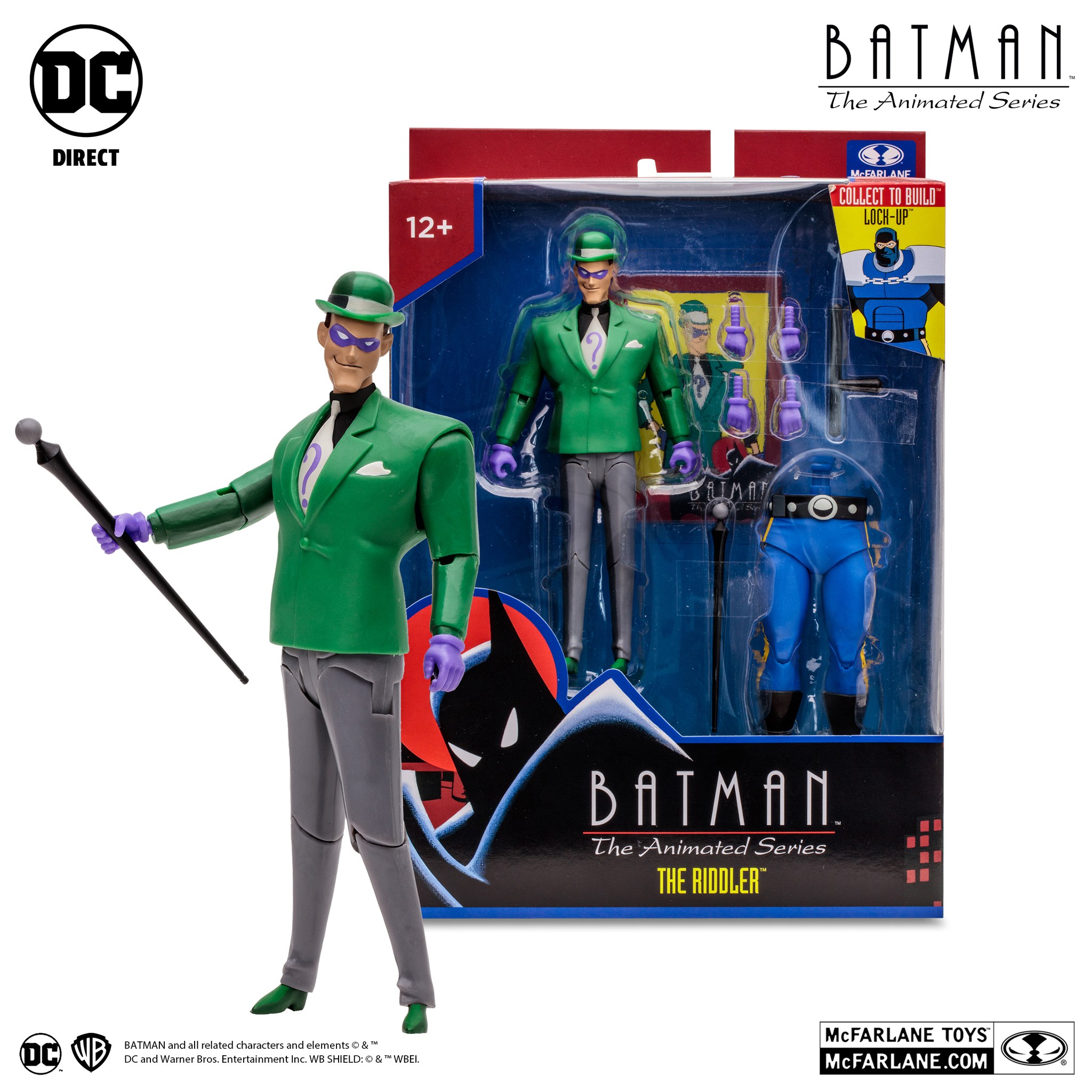[สั่งจอง] McFarlane Toys 6" : BATMAN: THE ANIMATED SERIES Wave2 (BAF Lock-Up!)