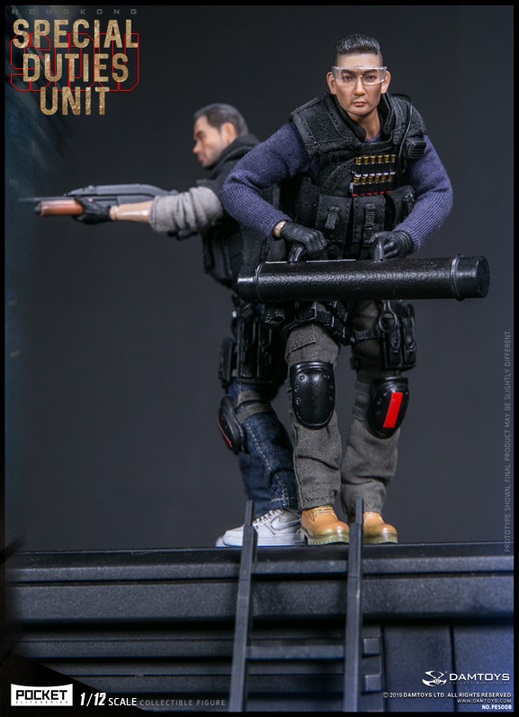 [สั่งจอง]DAMTOYS PES008: 1/12 POCKET ELITE SERIES： HONGKONG SDU (SAM SIR)