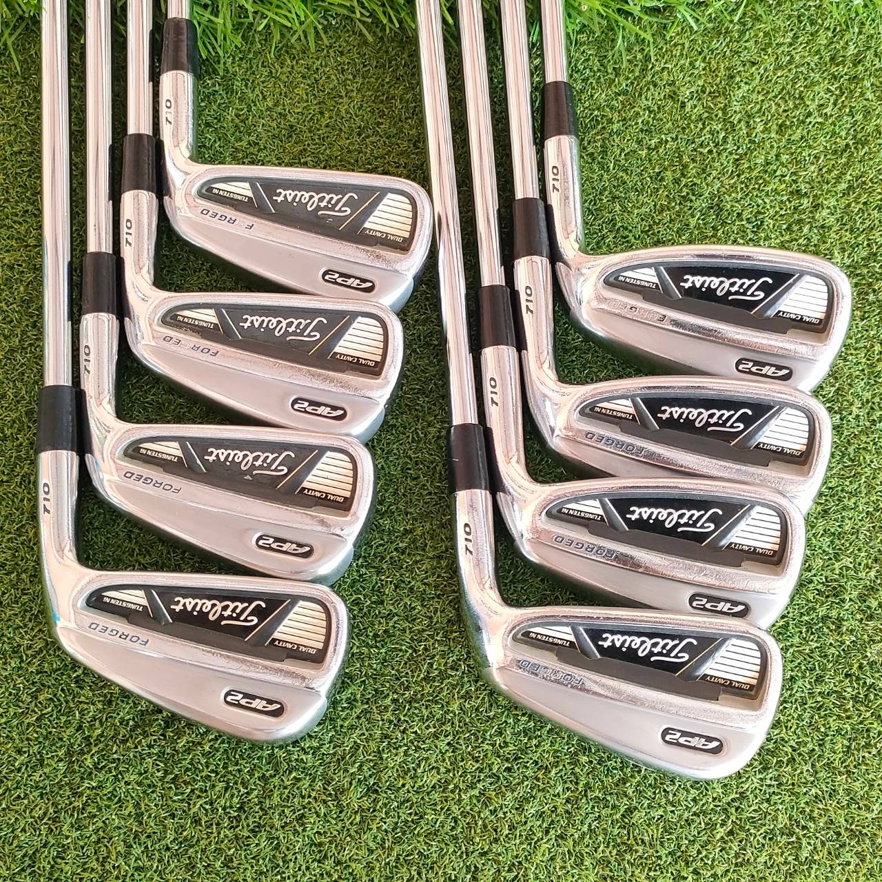 ชุดเหล็ก Titleist AP2 710 FORGED มีเหล็ก 3 - 9 PW ก้าน DYNAMIC GOLD S200 สภาพสวย ตีไม่ยาก นุ่มมากๆ
