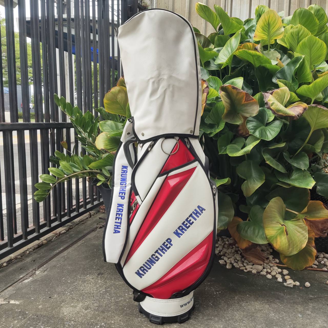 ถุงกอล์ฟกรุงเทพกรีฑา มือสอง สภาพสวยเดิมๆ วัสดุรักษาง่าย ถุง TOUR ใบใหญ่ ใส่ไม้ได้ครบ