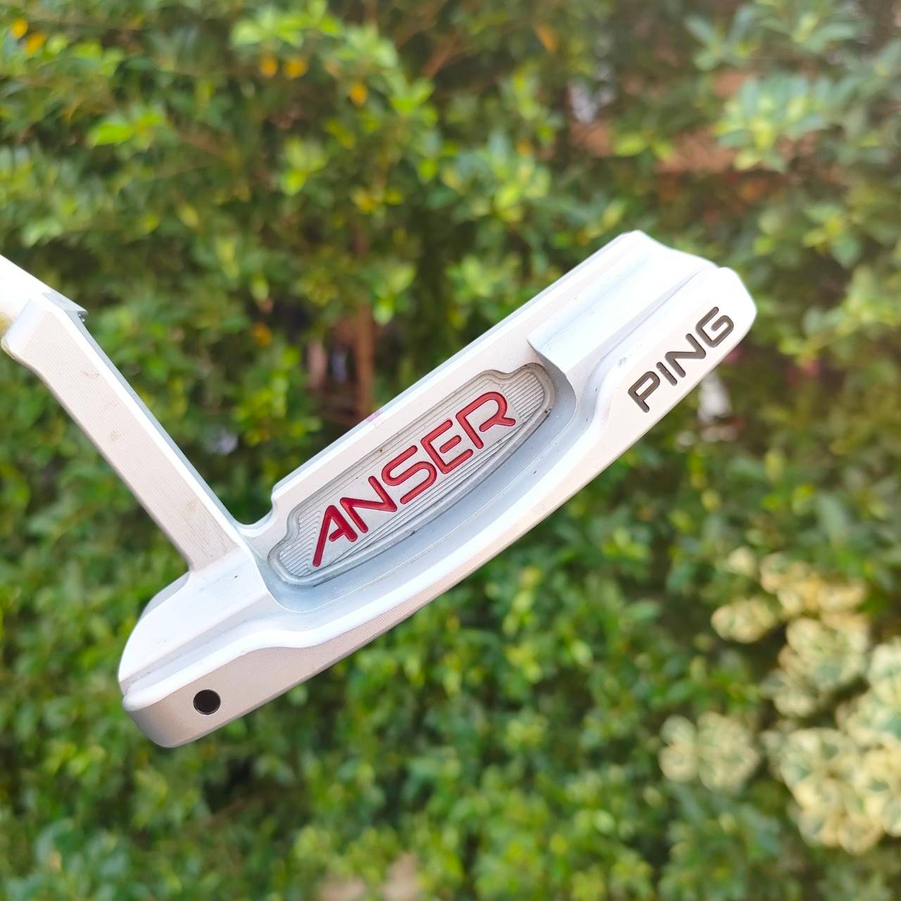 PUTTER PING ANSER MILLED จุดดำ ความยาว 34 นิ้ว กริฟ SUPER STROKR เป็นสุดยอดพัตเตอร์อีกหนึ่งตัวเลย!! ไม้กอล์ฟมือสอง ของแท้ BY NakaraLuxurious