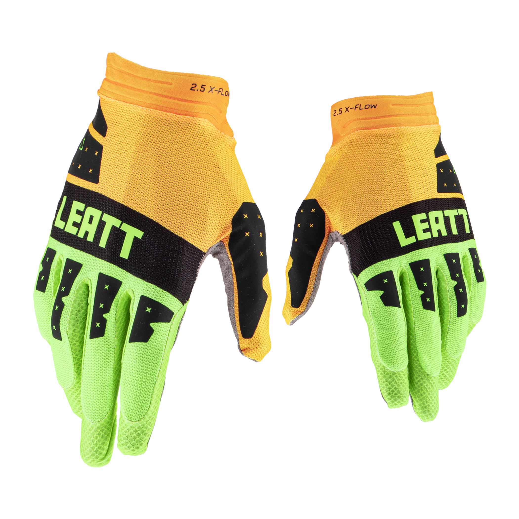 ถุงมือ Leatt Moto 2.5 X-Flow Glove - Citrus