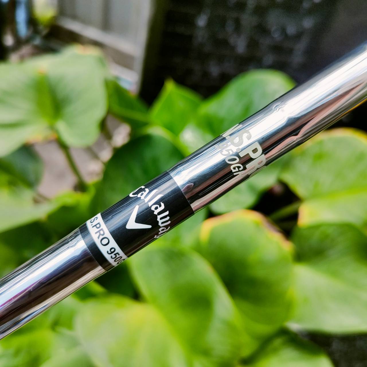 UT3 Callaway X-HOT องศา 19 ก้าน NS PRO 950 FLEX R เป็นก้านเหล็กเบาเดิมๆ มีสติ๊กเกอร์ ของ Callaway ติดอยู่ครบ สภาพสวยมาก ไม้กอล์ฟพรีเมี่ยมมือสอง ของแท้ By NakaraLuxurious