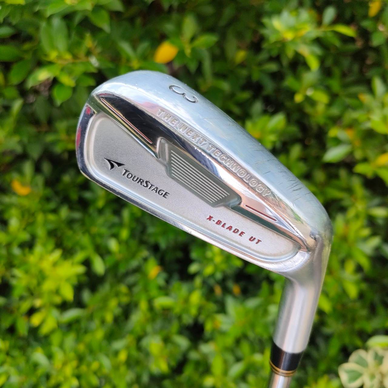 เหล็ก 3 TOURSTAGE X-BLADE UT ก้าน N.S.PRO 950GH FLEX S เป็นเหล็ก 3 ที่ทำเป็นไฮบริด FORGED สุดยอดหายากมากๆ ตีนุ่มสุดพรีเมี่ยม!! ไม้กอล์ฟมือสอง ของแท้ BY NakaraLuxurious