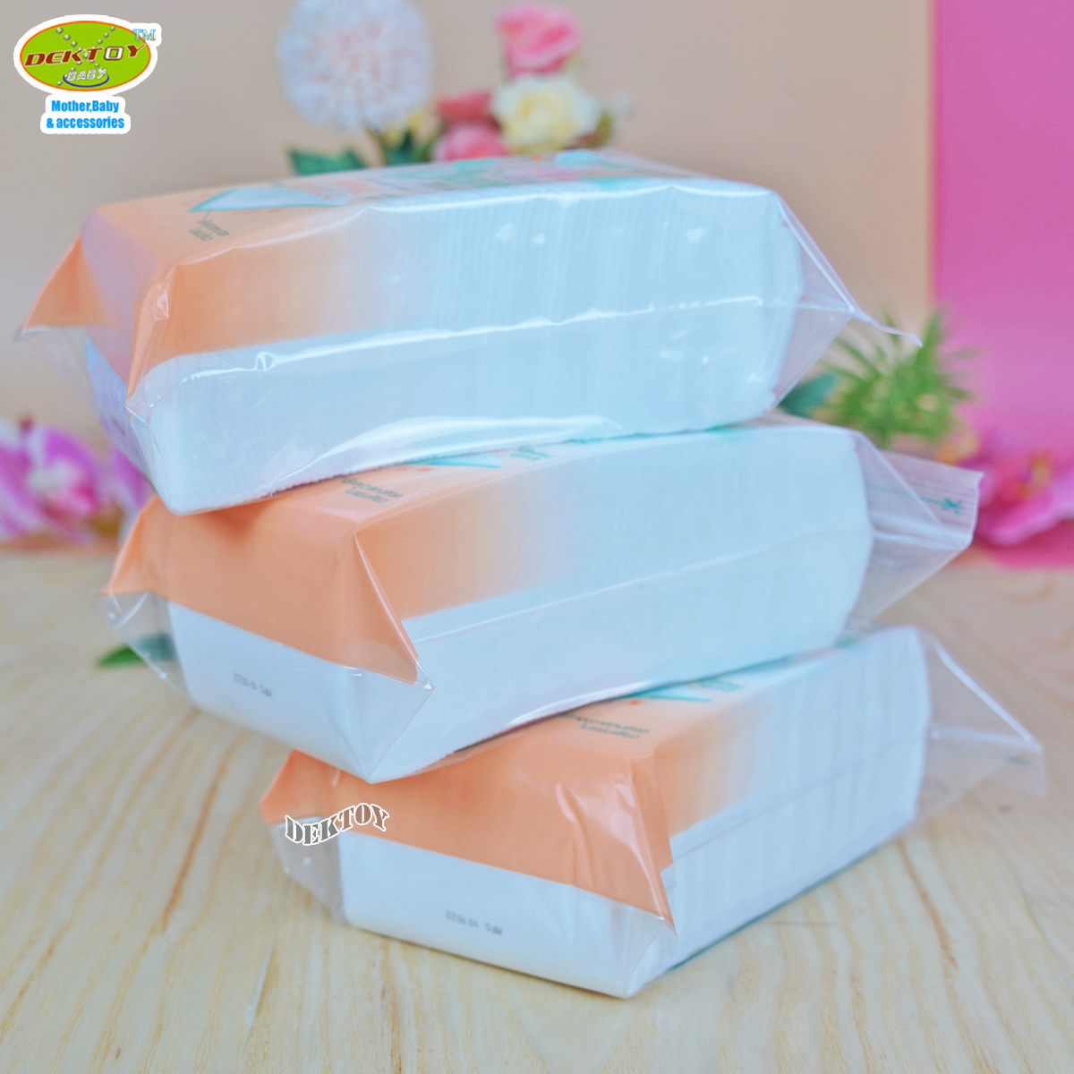 V care วีแคร์ สำลีแผ่นขนาดจัมโบ้แผ่นใหญ่พิเศษ 3 x 4 นิ้ว 100 กรัม