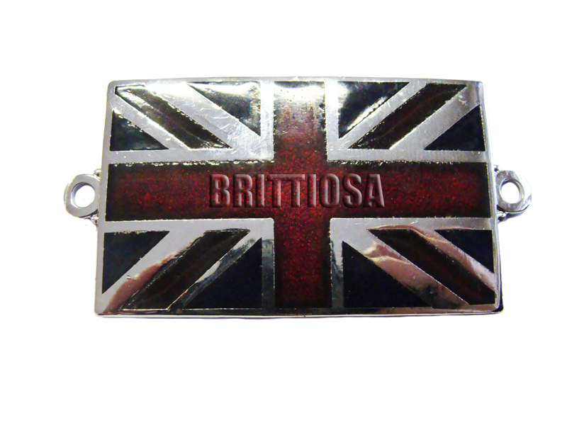 Union-Jack emali lippu kiinnityskorvilla =18e