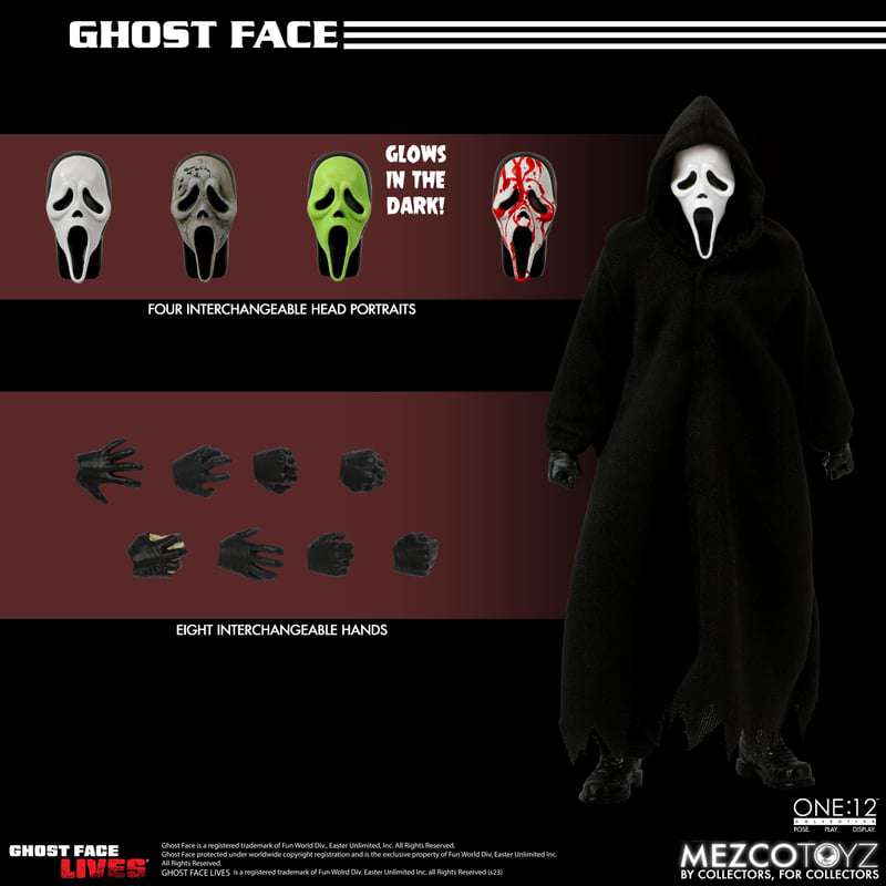 [สั่งจอง] Mezco toyz One:12 Collective : Scream - Ghost Face