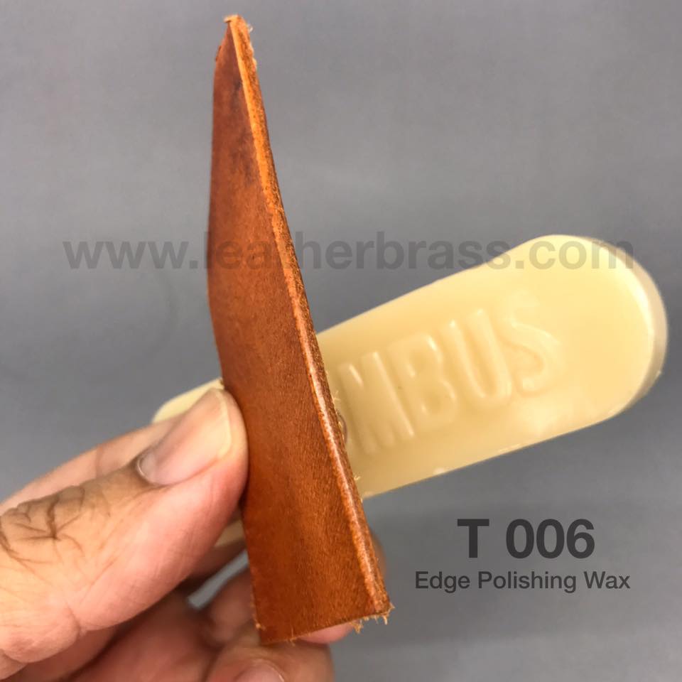 T006 แว๊กซ์ขัดขอบ Columbus Edge Polishing Wax อุปกรณ์งานหนัง leatherbrass**ราคาต่อชิ้น**