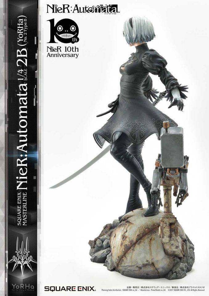 [สั่งจอง]Prime 1 Studio x Square Enix 1/4 scale SEM-02: NIER AUTOMATA 2B (YORHA NO. 2 TYPE B2)