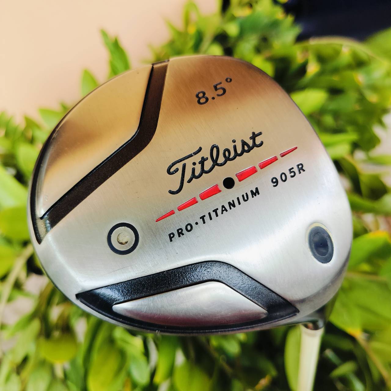 Driver Titleist 905 PRO - TITANIUM องศา 8.5 หัวใหญ่ ตีง่ายๆ มันส์ๆ ก้าน GEOTECH XDB GT FLEX S เป็นก้านก้านพรีเมี่ยมญี่ปุ่นแท้ๆ ไม้กอล์ฟพรีเมี่ยมมือสอง ของแท้ By NakaraLuxurious