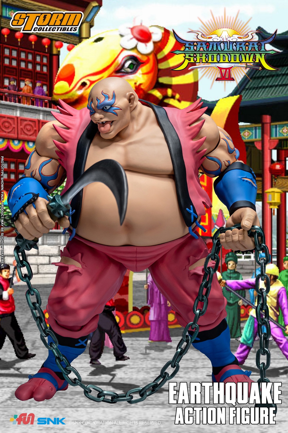[สั่งจอง]Storm Toys SNSS05 1/12 : Samurai Shodown VI EARTHQUAKE