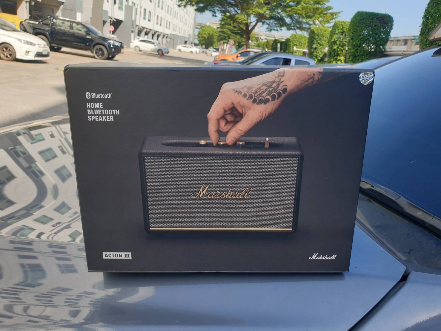 ลำโพง Mashall Action III สภาพดีมากมีกล่องศูนย์ไทย ราคาดีที่สุด