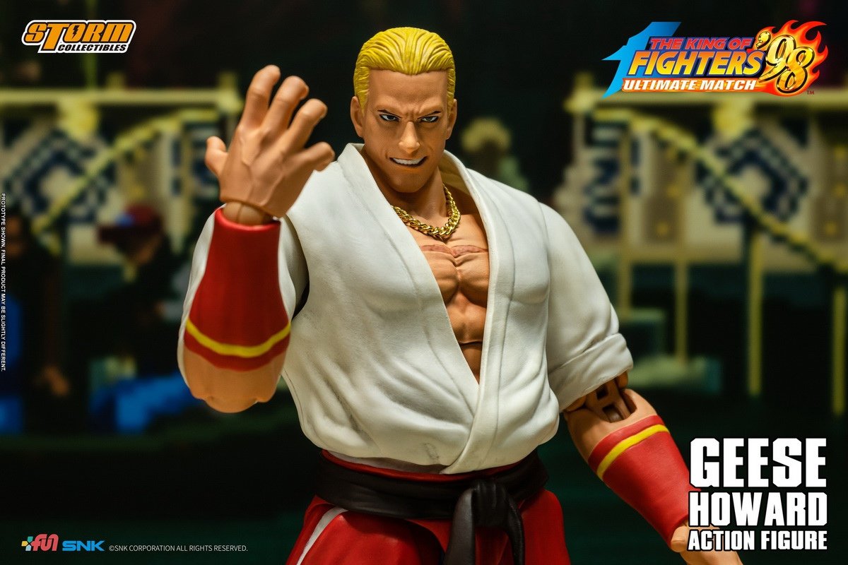 [สั่งจอง] Storm Toys SKKF06 1/12 : The King of Fighters 98 - Geese Howard