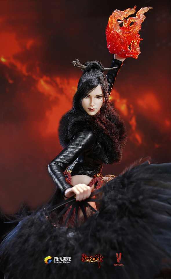 [พร้อมส่ง ] VERYCOOL DZS-003 1/6 : Dou Zhan Shen - Series of Tencent Game - RAKSA VERYCOOL 1/6 VCF-2028 (ฐานลาวา)