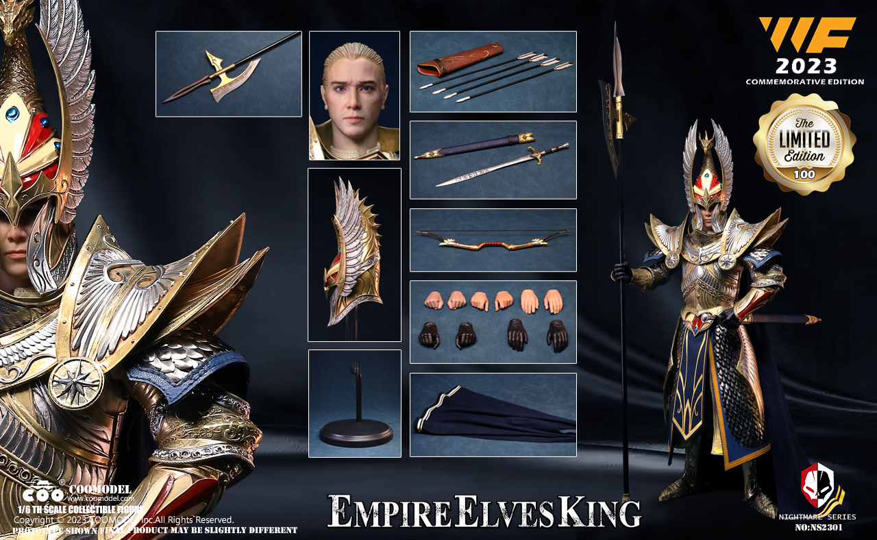 [สั่งจอง]COOMODEL 1/6 : WF EDITION - NS2301 : KING OF ELVES WF COPPER COMMEMORATIVE EDITION