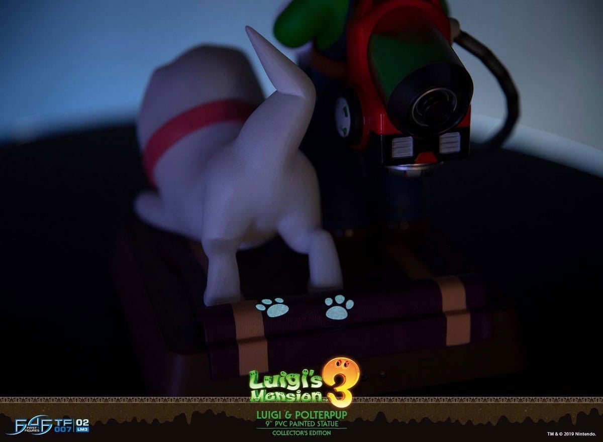 [สั่งจอง]First 4 Figures 23cm : LUIGI'S MANSION 3 – LUIGI AND POLTERPUP COLLECTOR'S EDITION