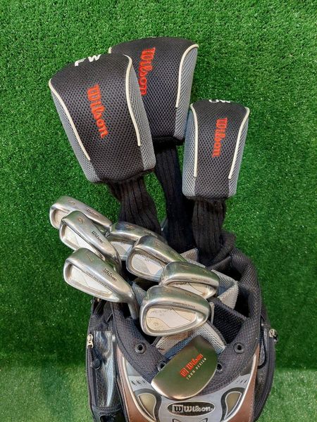 FULLSET พรีเมี่ยม WILSON ครบเซ็ทพร้อมถุงกอล์ฟ
