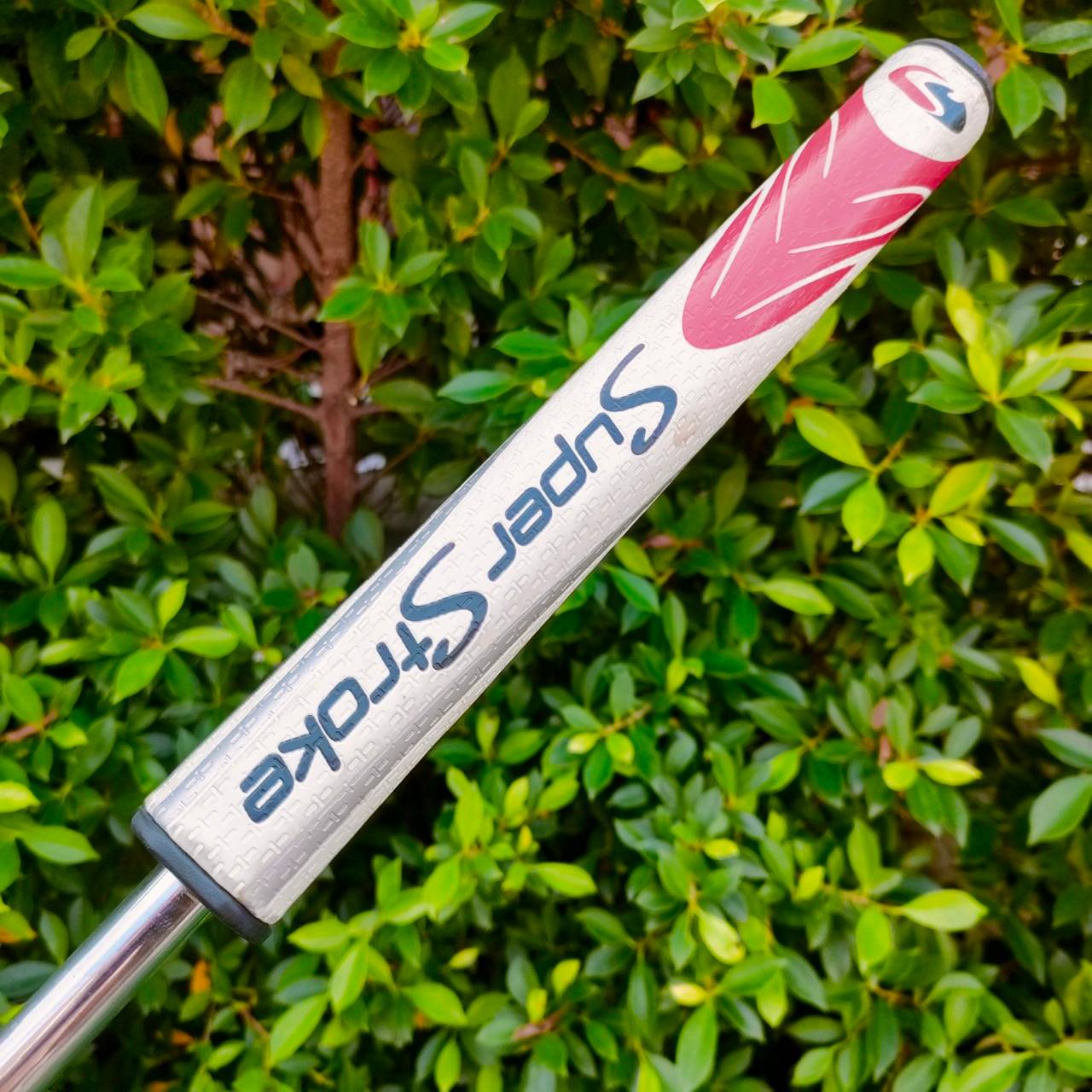 PUTTER ODYSSEY 2-BALL SRT WHITE STEEL ความยาว 34 นิ้ว ใส่กริพใหญ่ สุดนุ่ม SUPER STROKE รุ่นนี้พิเศษมากๆ!! ไม้กอล์ฟมือสอง ของแท้ BY NakaraLuxurious