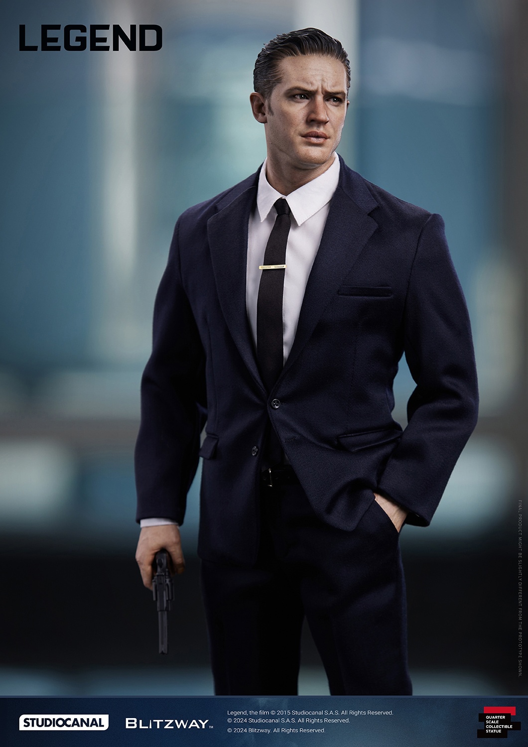 [สั่งจอง]Blitzway BW-SS-22201 statue 1/4 : Reginald “Reggie” Kray (Legend 2015)