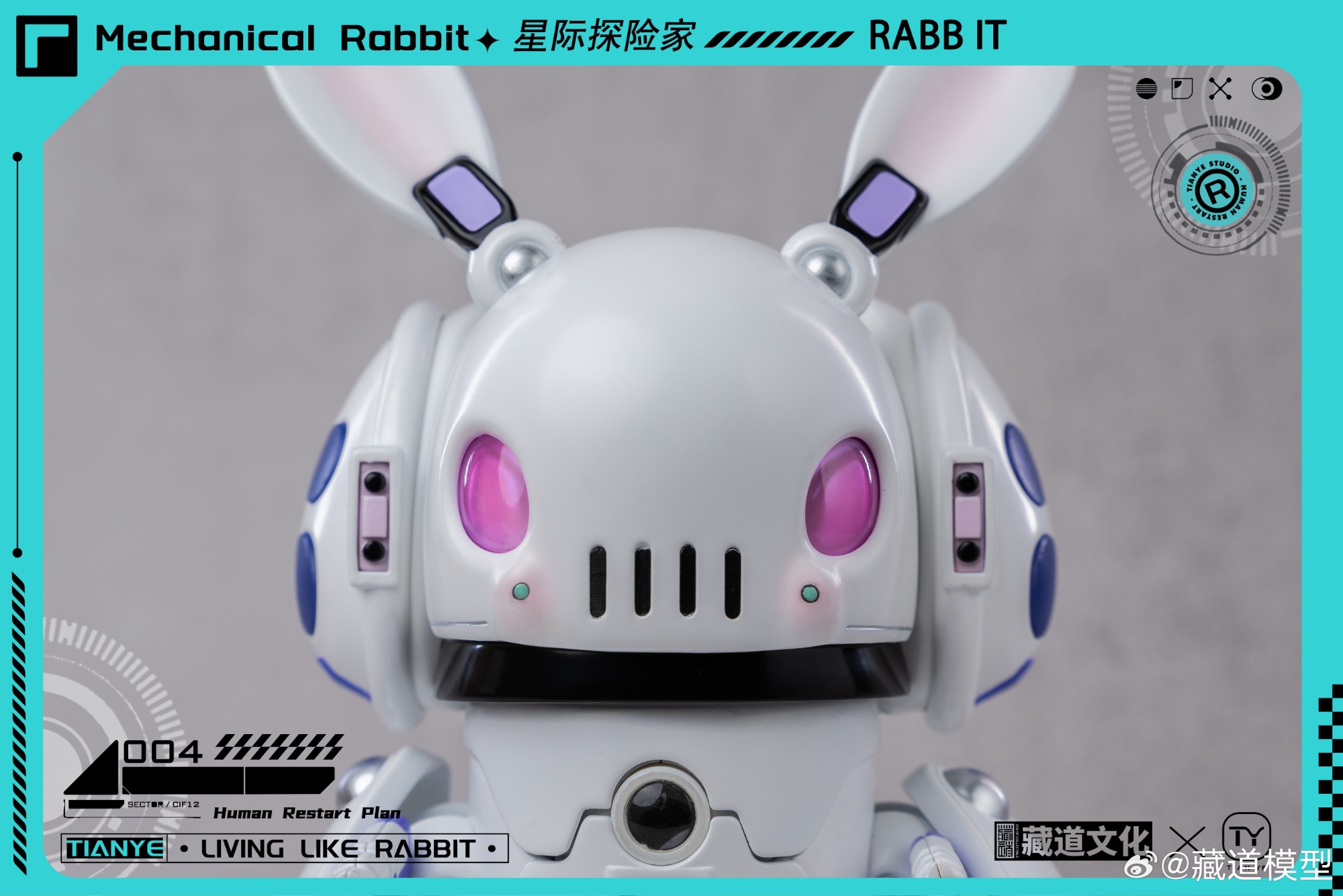 [สั่งจอง] ZEN Of Collectible x Tian Ye CD-IC-01 : Living Like Mecanical Rabbit Star Explorer (10Cm)