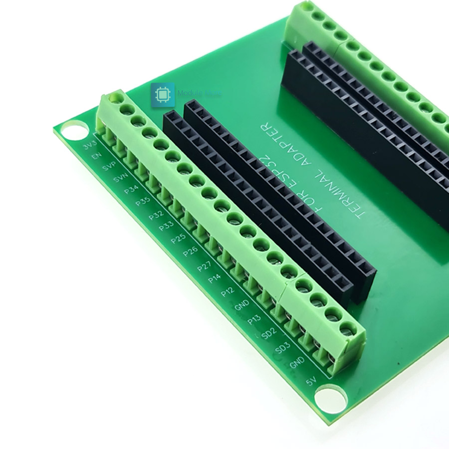 บอร์ดขยายขา ESP32-DevKit 38 Pin พร้อม Screw terminal ใช้งานง่าย ESP32-DevKitC Base
