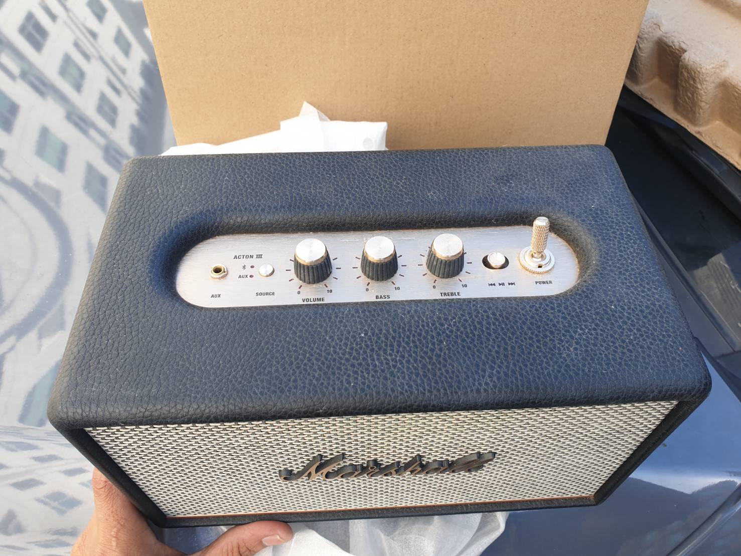 ลำโพง Mashall Action III สภาพดีมากมีกล่องศูนย์ไทย ราคาดีที่สุด