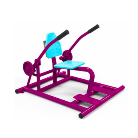 เครื่องออกกำลังกายกลางแจ้งผู้ใหญ่,บริหารแขน-หัวไหล่ (แบบกดยกน้ำหนัก),ลานกีฬาอเนกประสงค์ ,สวนสาธารณะ ,เทศบาล ,หมู่บ้าน ,ผลิตในไทย ,สั่งทำตามสีที่ต้องการได้ ขนาด 100 x 100 x 80 ซม.