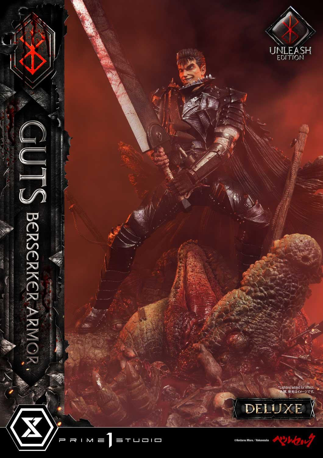 [สั่งจอง]Prime 1 Studio UPMBR-17DX: Guts Berserker Armor Unleash Edition [Deluxe Ver]