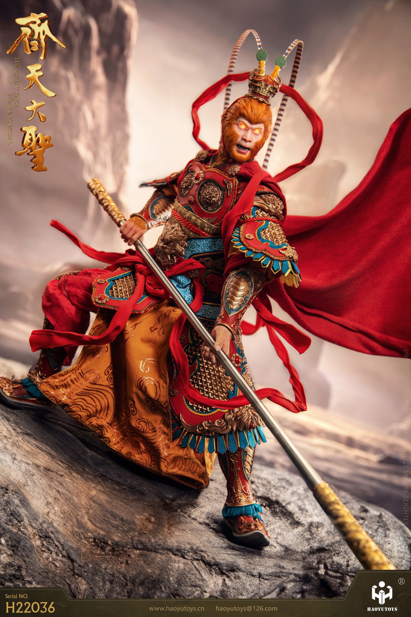 [สั่งจอง] HAOYUTOYS : 1/6 Myth series - HH22035 : Monkey King's Return version