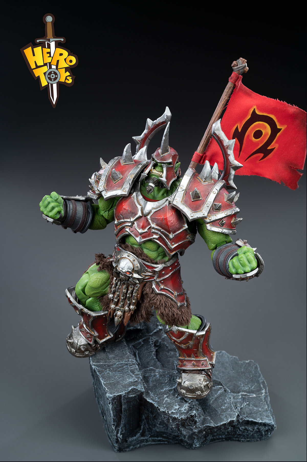 [พร้อมส่ง] Hero toys 7" : Orc Warlord Warrior - Kor'kron