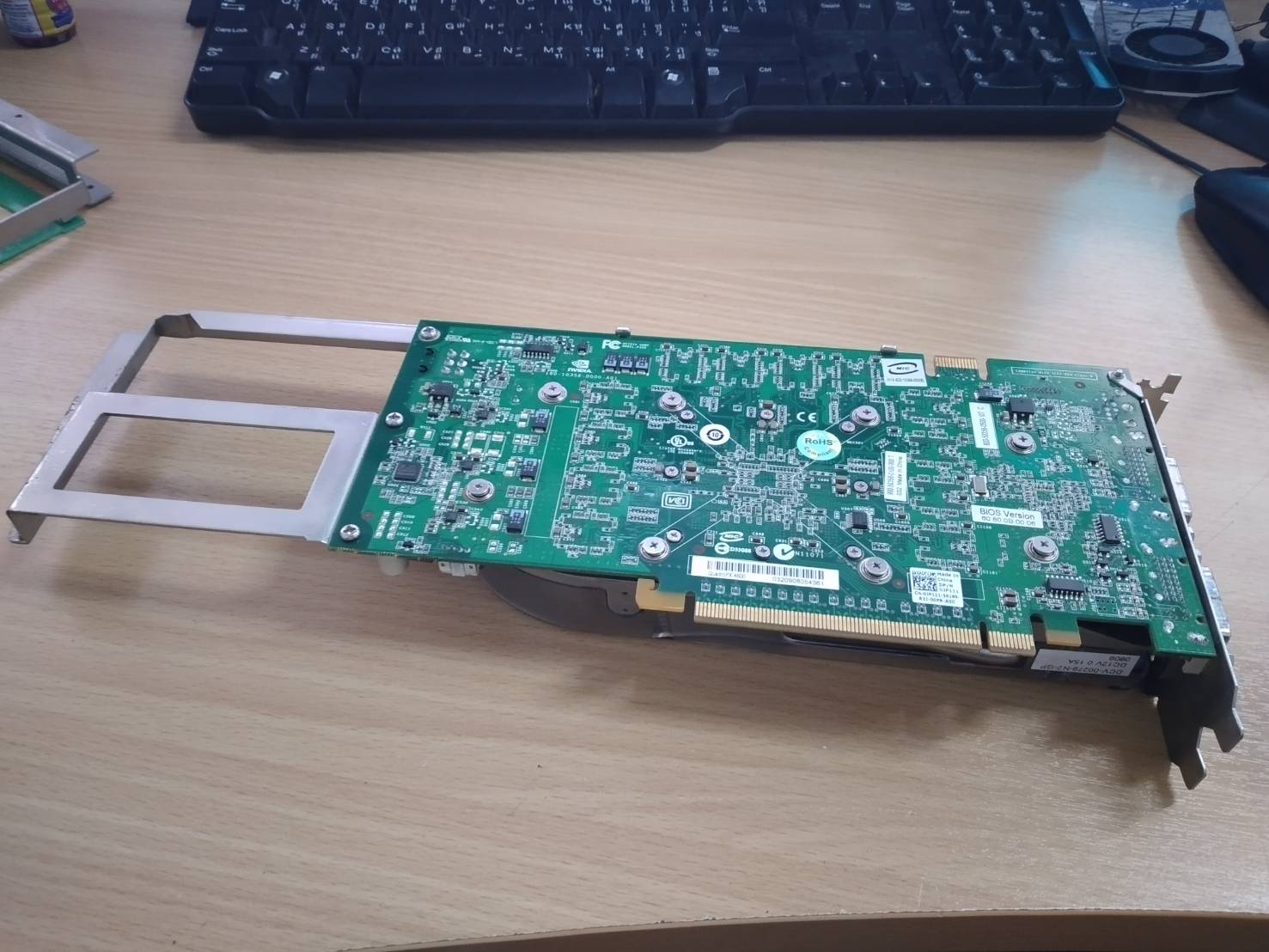 HP NVIDIA QUADRO FX 4600 768mb Dual DVI Video 442228-001