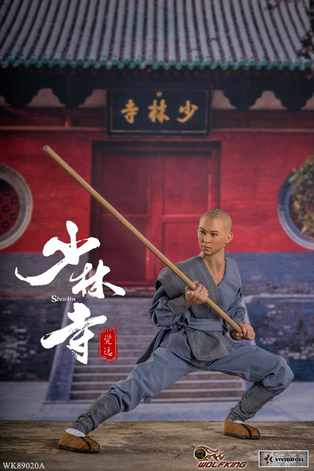 [สั่งจอง] WOLFKING (WK89020A) :1/6 Shaolin Temple - Jueyuan