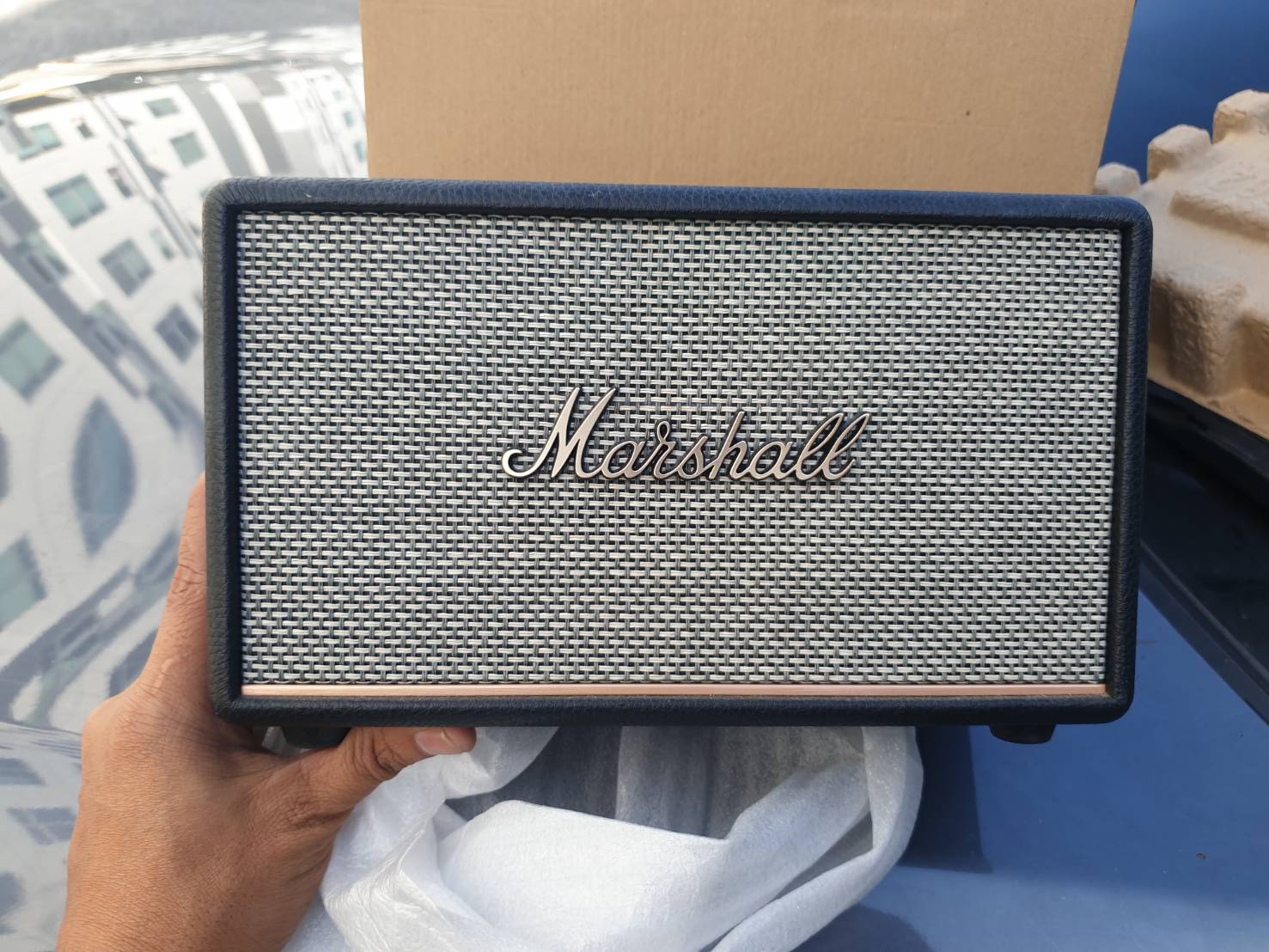 ลำโพง Mashall Action III สภาพดีมากมีกล่องศูนย์ไทย ราคาดีที่สุด