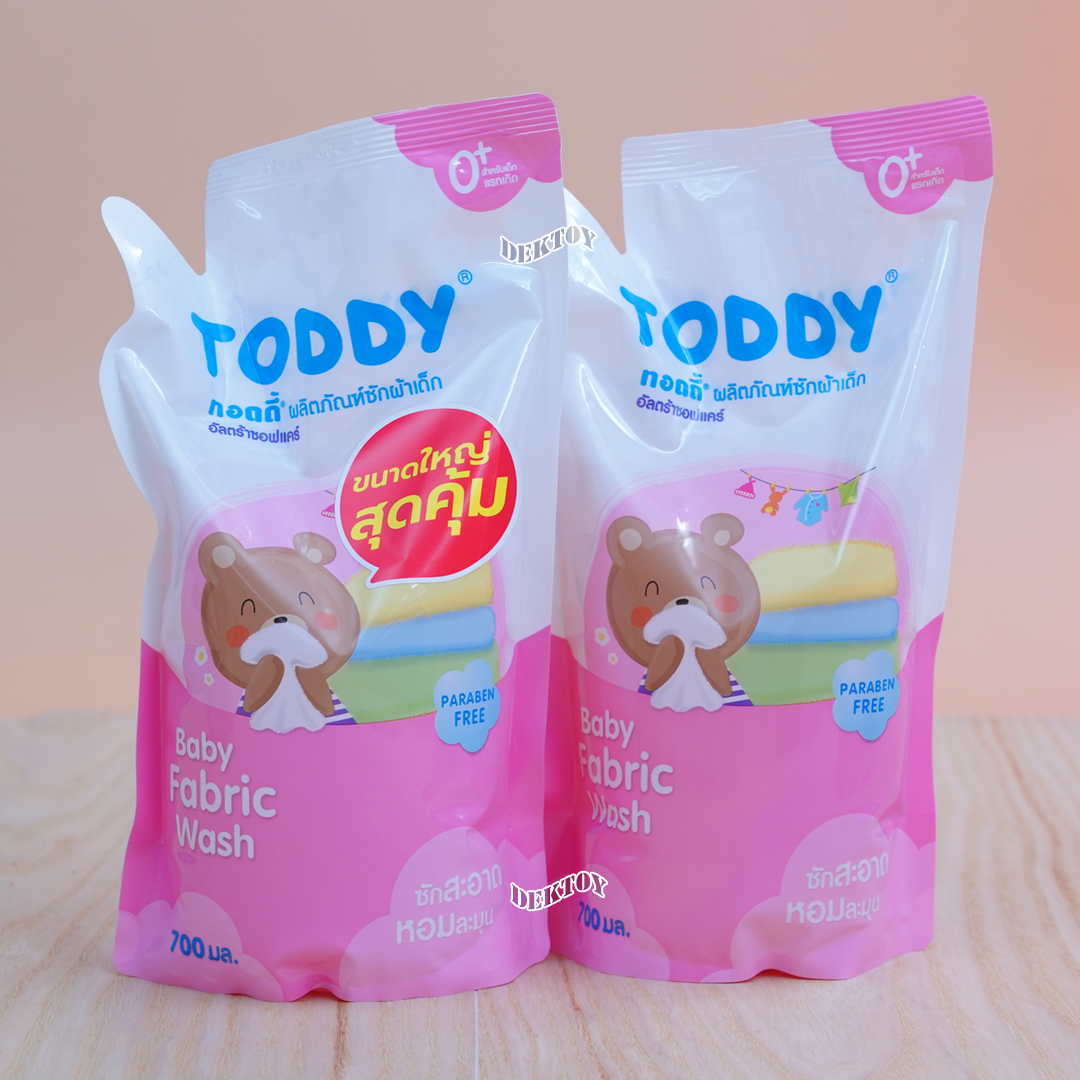 Toddy ทอดดี้ น้ำยาซักผ้าเด็กทอดดี้ซอฟแคร์700มล.