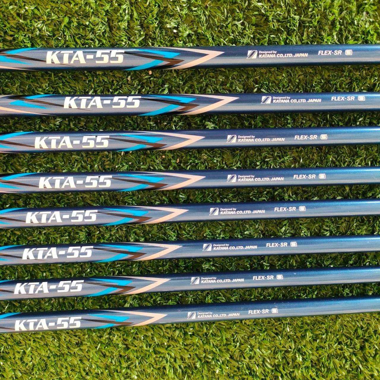 ชุดเหล็ก KATANA SWORD V-MODEL ก้านเบา หน้าเด้ง ตีไกล เหล็ก 5-9 P A S ครบ ไม้กอล์ฟมือสอง ของแท้ BY NakaraLuxurious