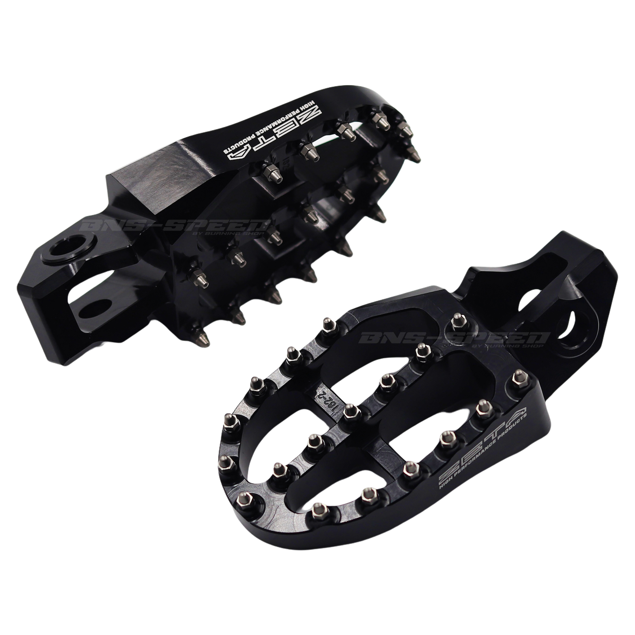 พักเท้า Zeta Aluminum Foot peg Black KTM, Husqvarna, Gasgas 85-525cc 2015-2022