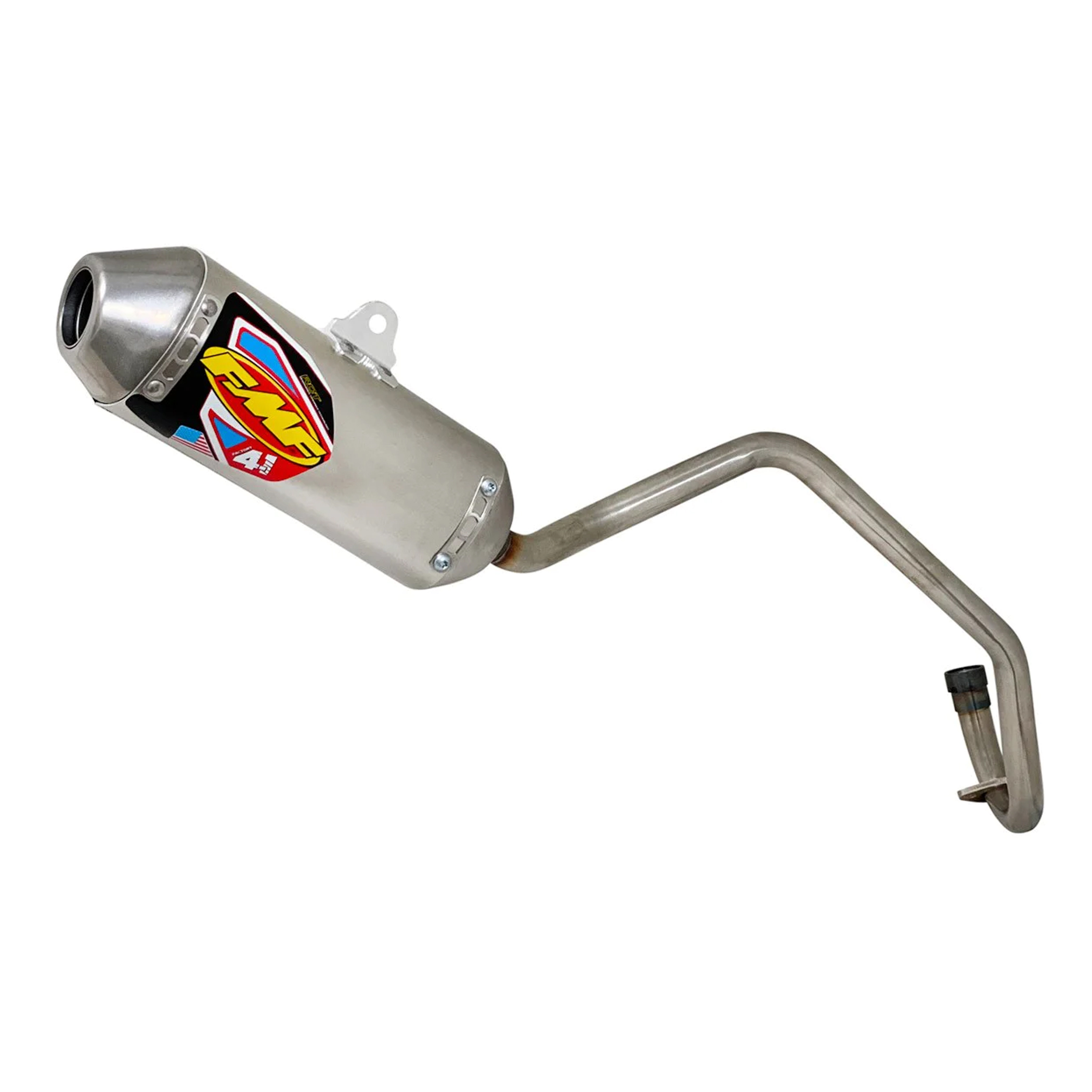 FMF FACTORY 4.1 FULL EXHAUST STAINLESS STEEL / ALU KLX110/L