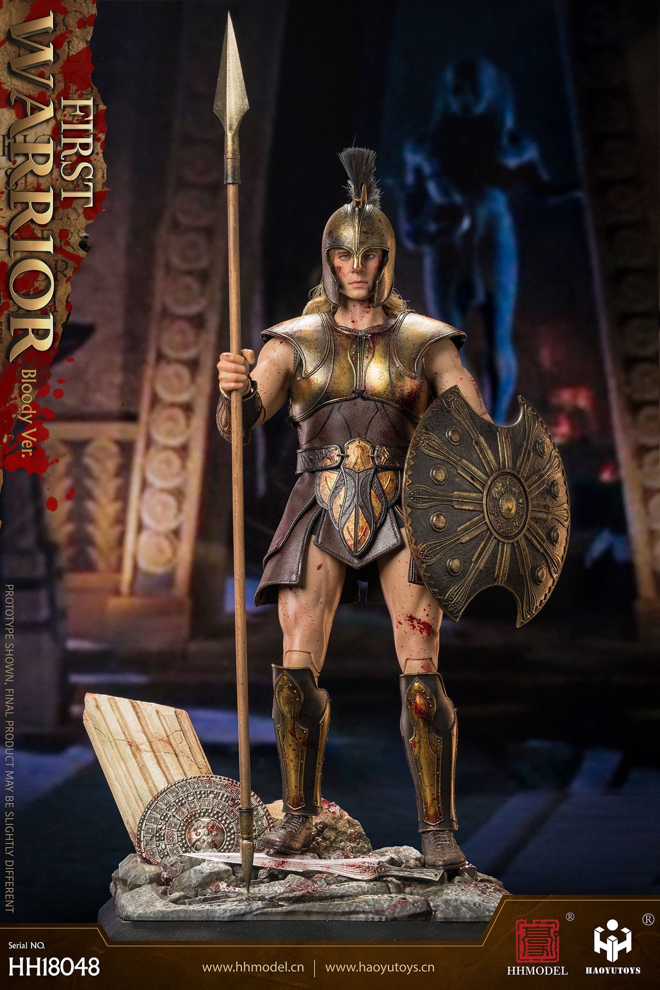 [สั่งจอง]HHMODEL & HAOYUTOYS 1/6 : Empire Legion-Trojan Horse Massacre - Greek First Warrior
