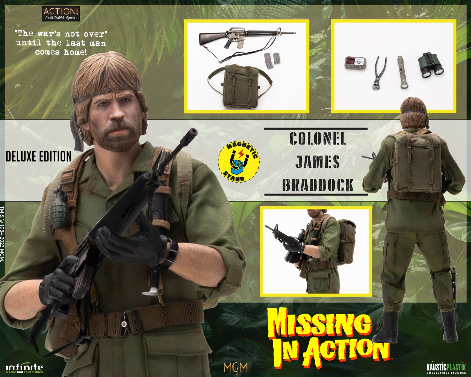 [สั่งจอง]Infinite Statue X Kaustic Plastik 1/6 : MISSING IN ACTION COLONEL JAMES BRADDOCK - STANDARD EDITION