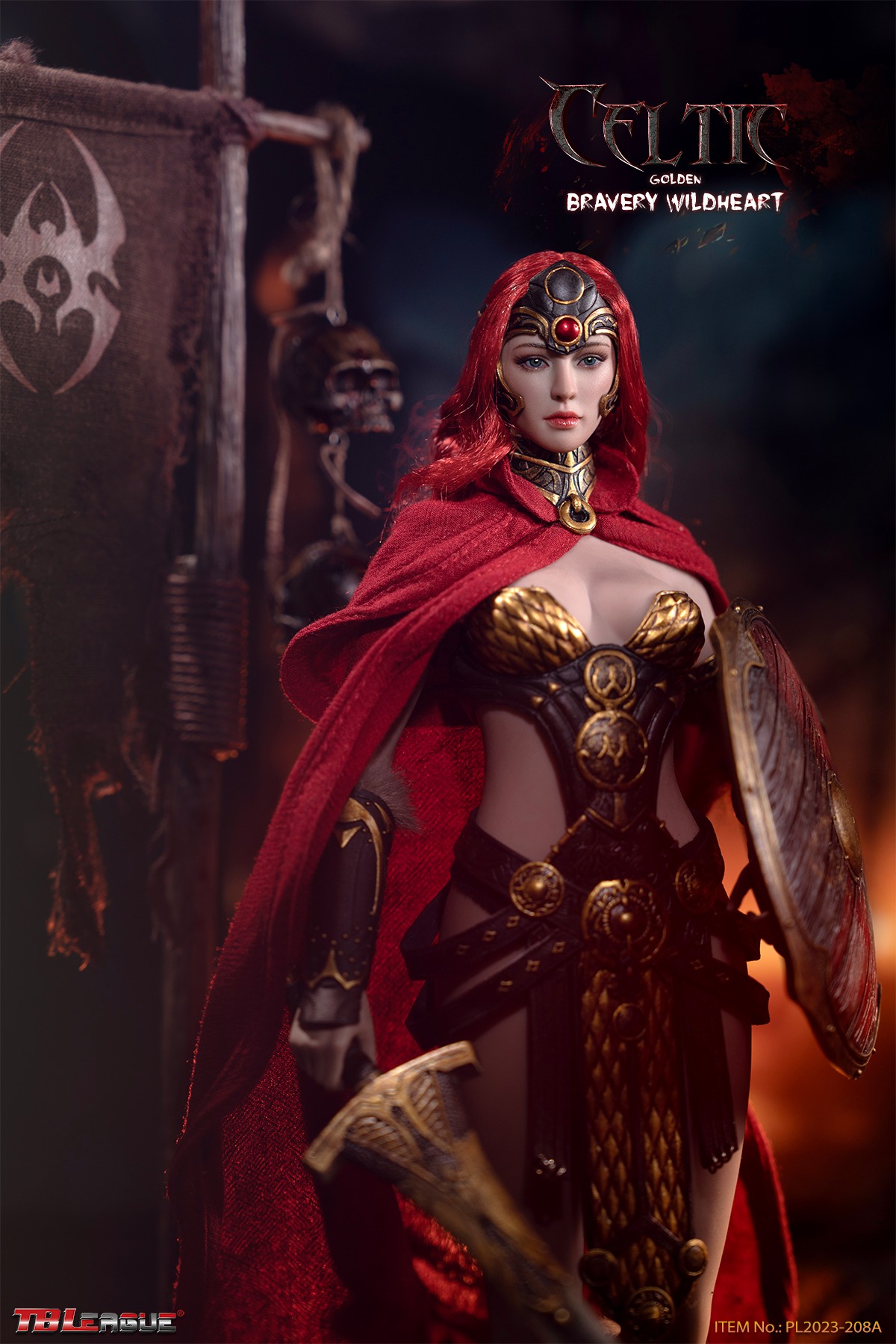 [สั่งจอง]TBLeague PL2023-208 1/6 : Celtic Bravery Wildheart
