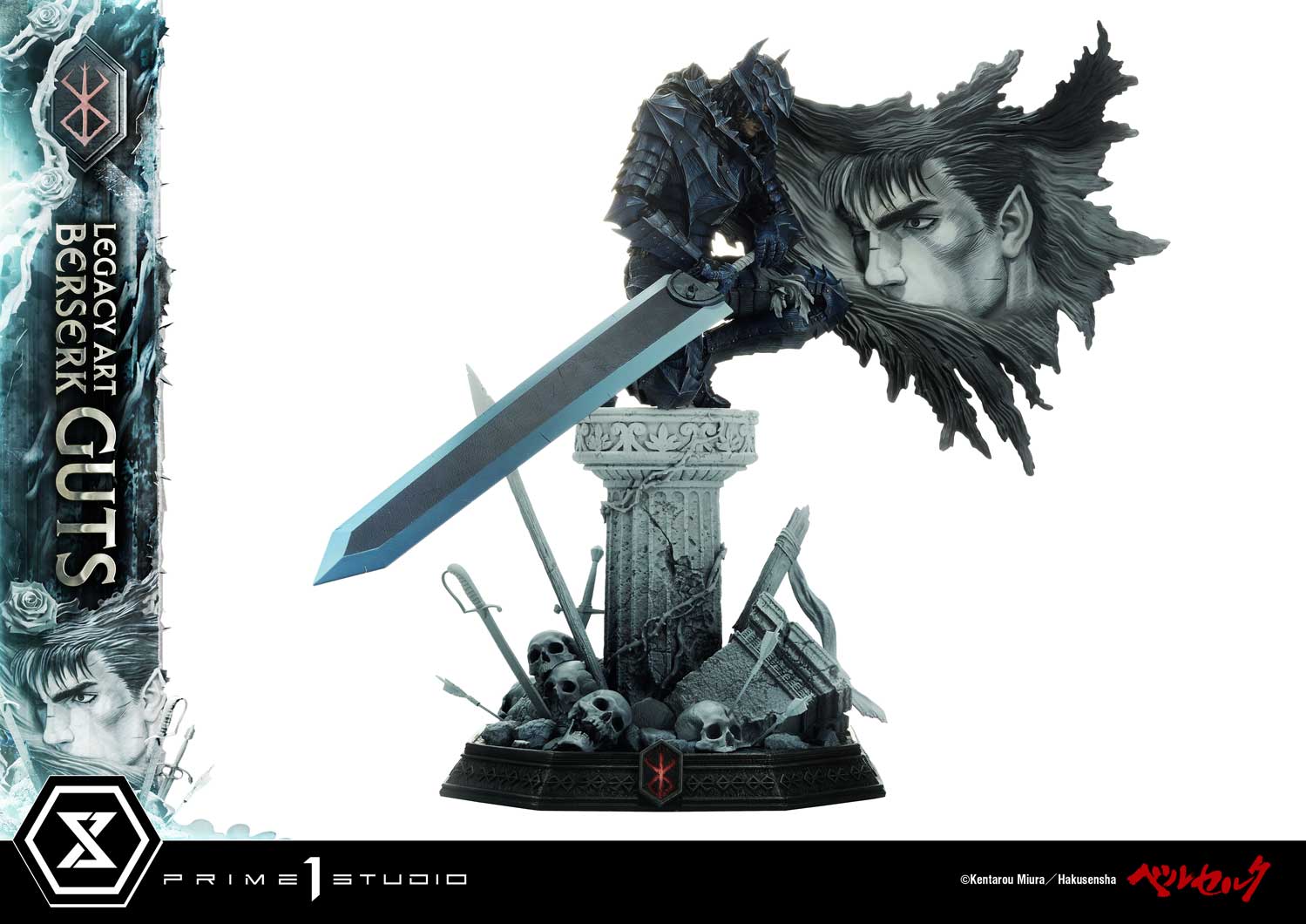 [สั่งจอง]Prime 1 Studio 1/6 Statue Legacy Art "Kentaro Miura": Berserk