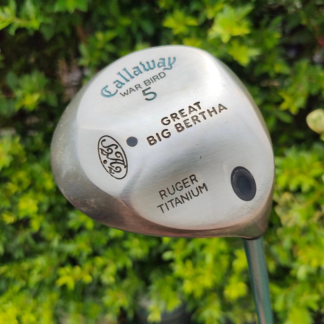 FW5 CALLAWAY WAR BIRD GREAT BIG BERTHA หน้าใหญ่สุด วัสดุตัวนี้เป็น RUGER TITANIUM เป็นรุ่นคลาสสิค แต่วัสดุ สุดพรีเมี่ยมและทันสมัยที่สุด!!! ไม้กอล์ฟมือสอง ของแท้ BY NakaraLuxurious