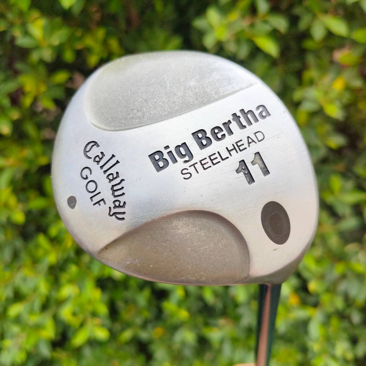 DRIVER CALLAWAY BIG BERTHA STEELHEAD องศา 11 ก้าน RCH 99 FLEX R เป็นก้านแบบเจาะทะลุ ตีง่ายๆ สไตล์ Callaway รุ่นคลาสสิคยอดนิยม ไม้กอล์ฟมือสอง ของแท้ BY NakaraLuxurious