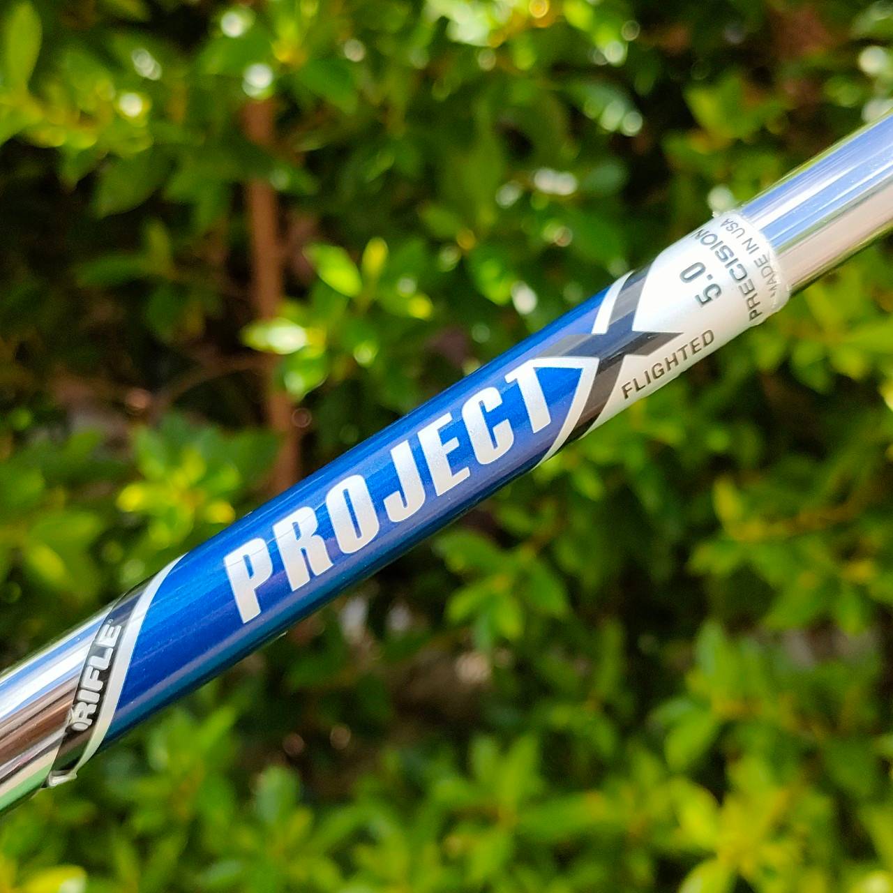 ก้านชุดเหล็ก PROJECT 5.0 มือสอง เป็นก้านสำหรับใส่เหล็ก 5 - PW เป็นก้านไม่มีปล้อง ตีแทง แม่นยำกว่า สภาพสวยนางฟ้า มีกริพติดมาครบหมด ไม้กอล์ฟมือสอง ของแท้ BY NakaraLuxurious